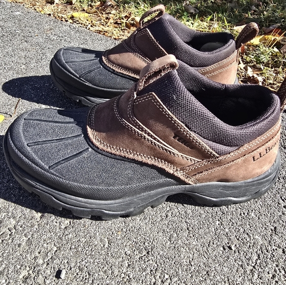 L.L. Bean Men's Brown and Black Tek 2.5 Shoes Size 7 1/2 EUC - Picture 2 of 6